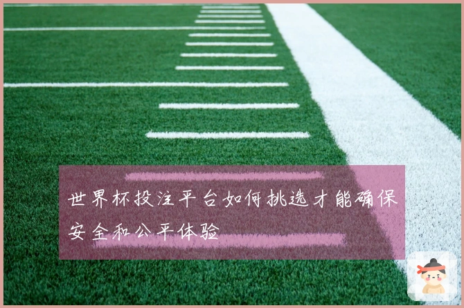 世界杯投注平台如何挑选才能确保安全和公平体验
