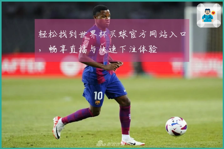 轻松找到世界杯买球官方网站入口，畅享直播与快速下注体验
